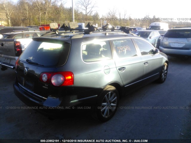 WVWVU73C87E002603 - 2007 VOLKSWAGEN PASSAT 3.6L 4MOTION WAGON LUXURY GRAY photo 4