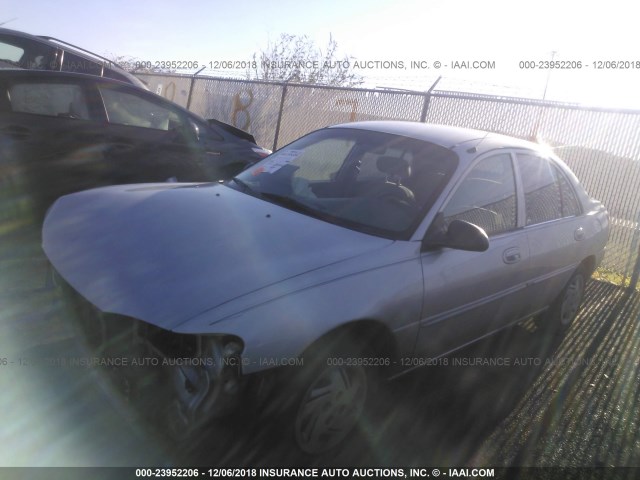 3FAFP13P62R107700 - 2002 FORD ESCORT SILVER photo 2