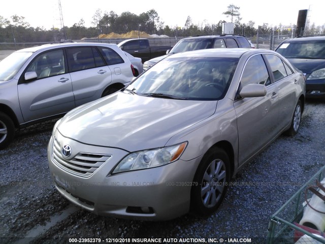 4T1BE46K59U265637 - 2009 TOYOTA CAMRY TAN photo 2