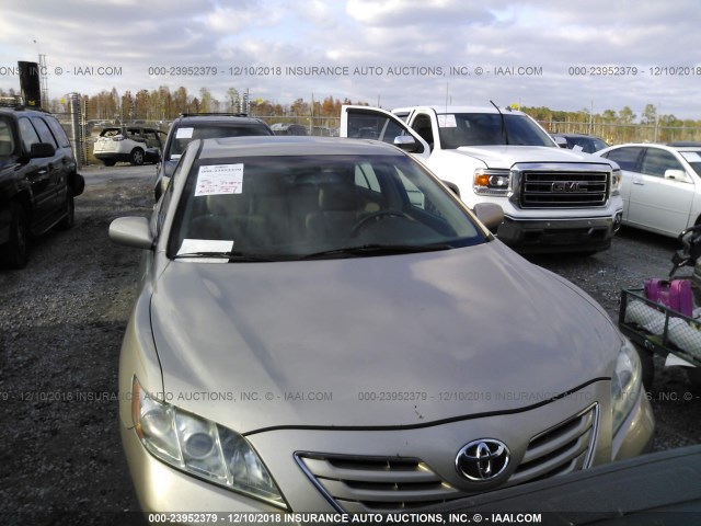 4T1BE46K59U265637 - 2009 TOYOTA CAMRY TAN photo 6