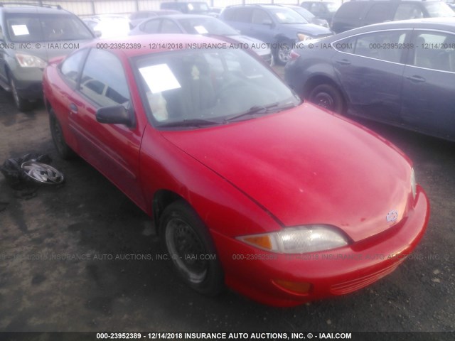 1G1JC1243X7281030 - 1999 CHEVROLET CAVALIER RS RED photo 1