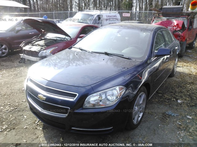 1G1ZD5E02CF247158 - 2012 CHEVROLET MALIBU 2LT BLUE photo 2