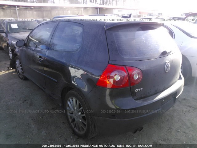 WVWFV71K86W146267 - 2006 VOLKSWAGEN NEW GTI BLACK photo 3