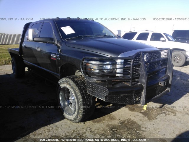 3D7KS29L89G516553 - 2009 DODGE RAM 2500 BLACK photo 1