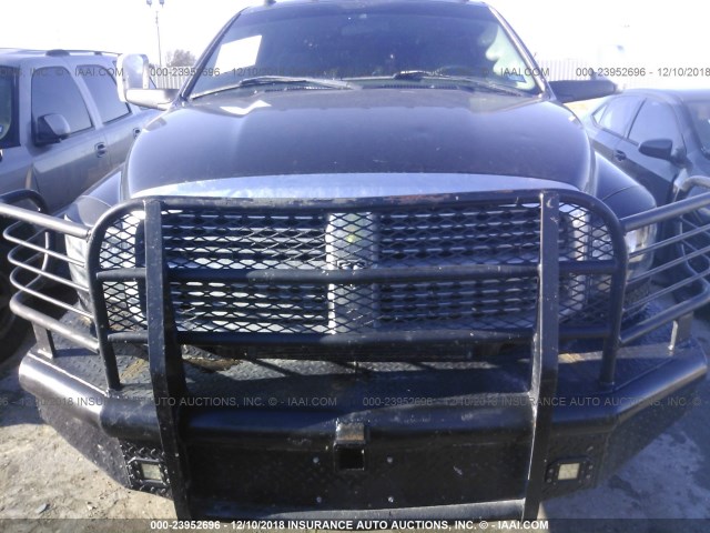 3D7KS29L89G516553 - 2009 DODGE RAM 2500 BLACK photo 6