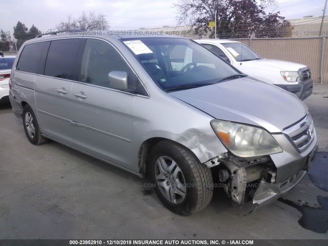 5FNRL38745B116487 - 2005 HONDA ODYSSEY EXL SILVER photo 1