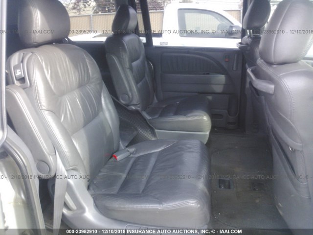 5FNRL38745B116487 - 2005 HONDA ODYSSEY EXL SILVER photo 8