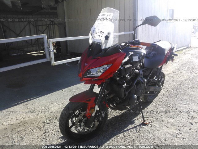 JKALEEF15GDA09482 - 2016 KAWASAKI KLE650 F ORANGE photo 2