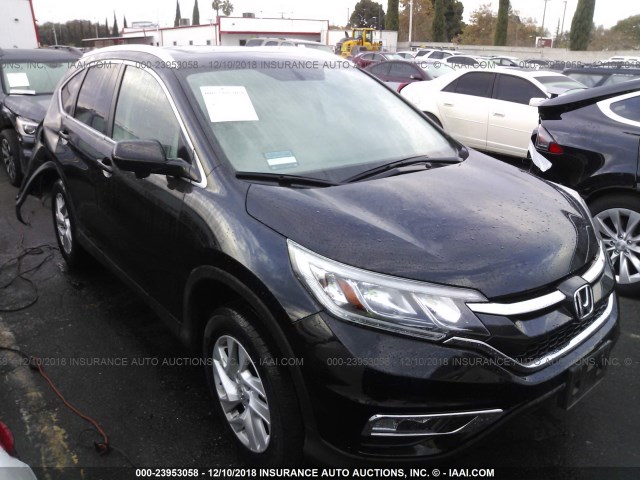 2HKRM3H72FH540783 - 2015 HONDA CR-V EXL BLACK photo 1