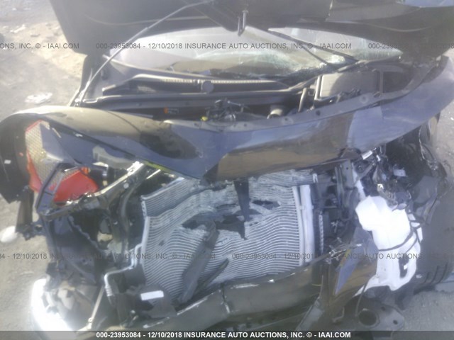 1G1ZB5STXJF202213 - 2018 CHEVROLET MALIBU LS BLACK photo 10