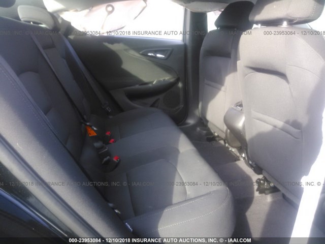 1G1ZB5STXJF202213 - 2018 CHEVROLET MALIBU LS BLACK photo 8