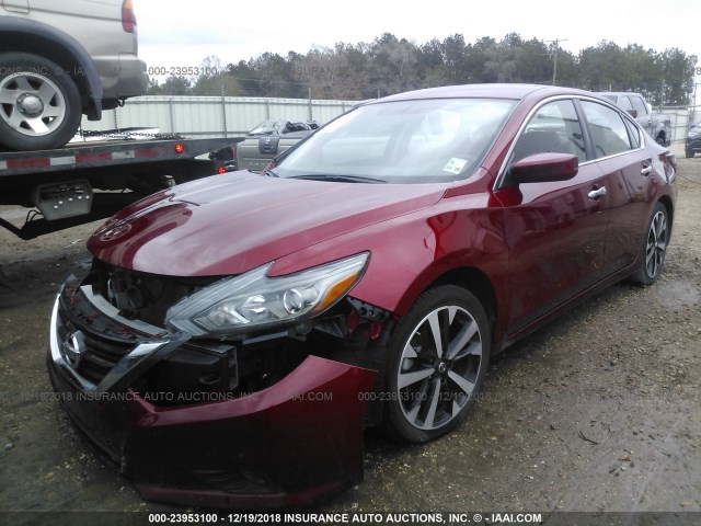 1N4AL3AP5JC114123 - 2018 NISSAN ALTIMA 2.5/S/SV/SL/SR RED photo 2