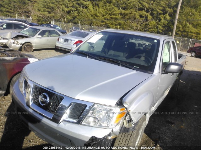 1N6BD0CT0GN752097 - 2016 NISSAN FRONTIER S/SV GRAY photo 2