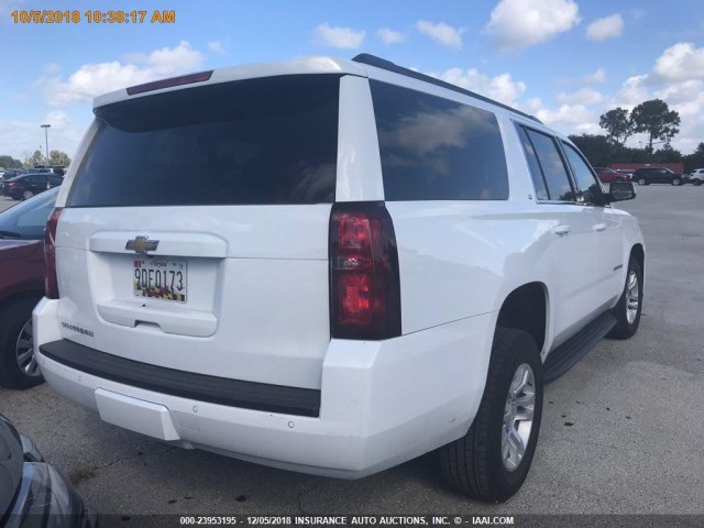 1GNSKHKC5JR308813 - 2018 CHEVROLET SUBURBAN K1500 LT WHITE photo 16