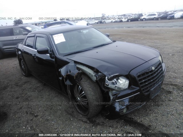 2C3KA53G77H702354 - 2007 CHRYSLER 300 TOURING BLACK photo 1