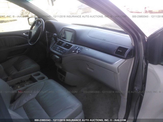 5FNRL38788B054001 - 2008 HONDA ODYSSEY EXL GRAY photo 5