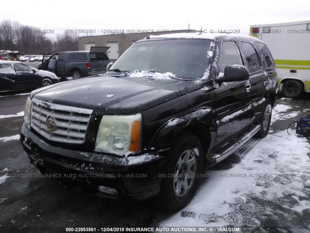 1GYEK63N34R217841 - 2004 CADILLAC ESCALADE LUXURY BLACK photo 2