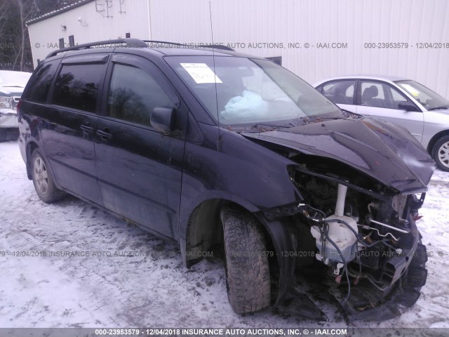 5TDZK23C19S264244 - 2009 TOYOTA SIENNA CE/LE BLACK photo 1