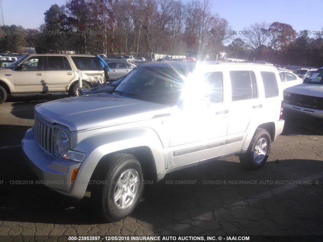 1J4PP2GK4BW524579 - 2011 JEEP LIBERTY SPORT SILVER photo 2