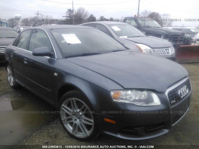 WAUDF78E98A099042 - 2008 AUDI A4 2.0T QUATTRO GRAY photo 6