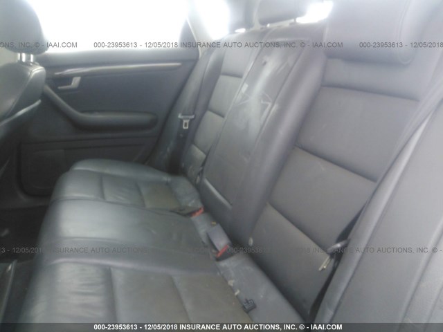 WAUDF78E98A099042 - 2008 AUDI A4 2.0T QUATTRO GRAY photo 8