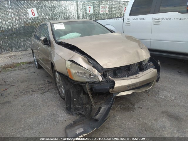 1HGCM66576A017535 - 2006 HONDA ACCORD GOLD photo 1