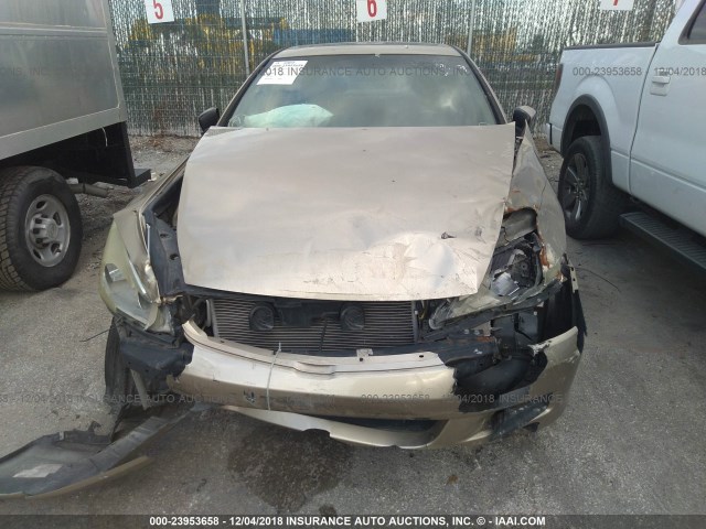 1HGCM66576A017535 - 2006 HONDA ACCORD GOLD photo 6