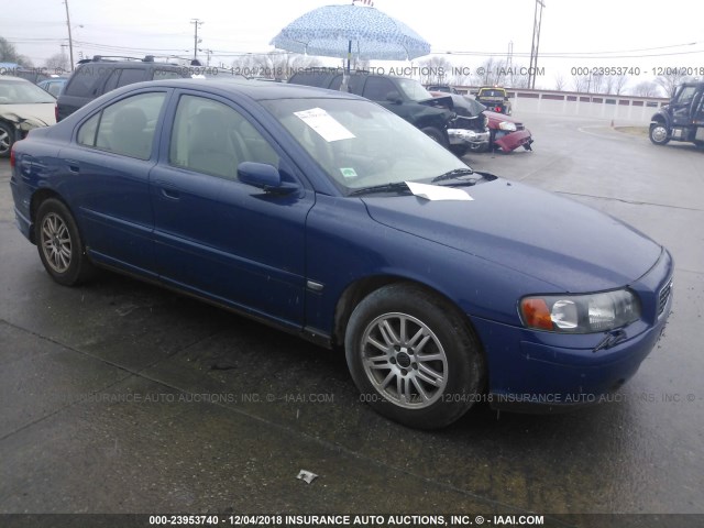 YV1RS64A042399794 - 2004 VOLVO S60 BLUE photo 1