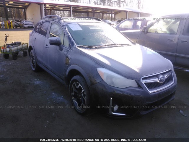 JF2GPABC5H8225536 - 2017 SUBARU CROSSTREK PREMIUM GRAY photo 1