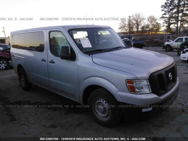 5BZBF0AA1GN852191 - 2016 NISSAN NV 3500/S/SV SILVER photo 1