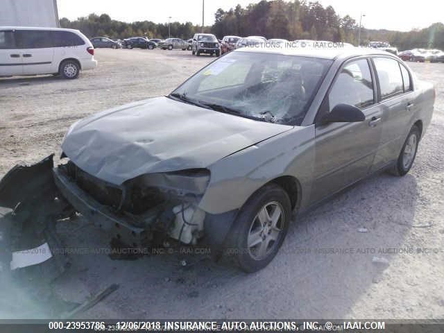 1G1ZT54875F204254 - 2005 CHEVROLET MALIBU LS 绿色 照片 2