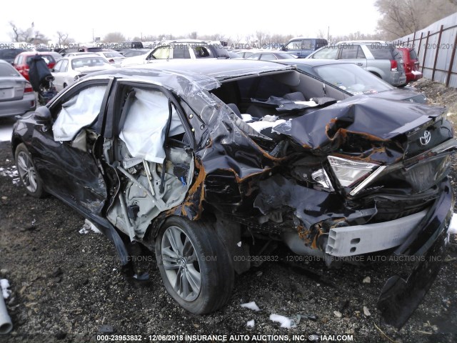 4T1BF1FK3FU035358 - 2015 TOYOTA CAMRY LE/XLE/SE/XSE BLACK photo 3