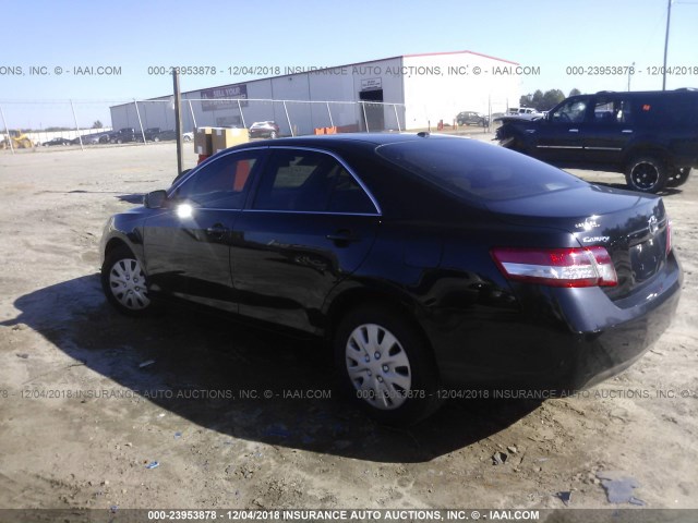 4T1BF3EK4AU531999 - 2010 TOYOTA CAMRY SE/LE/XLE 黑色 照片 3