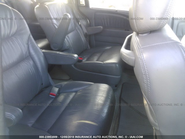 5FNRL38756B440629 - 2006 HONDA ODYSSEY EXL SILVER photo 8