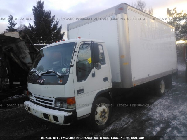 4KDC4B1U94J800676 - 2004 GMC W4500 W45042 WHITE photo 2