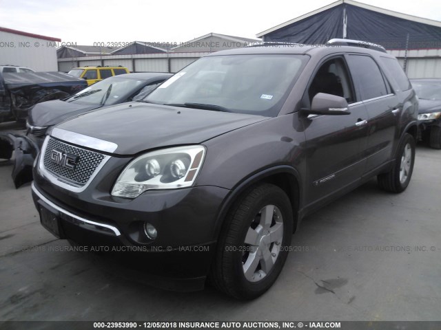 1GKER23798J213961 - 2008 GMC ACADIA SLT-1 GRAY photo 2