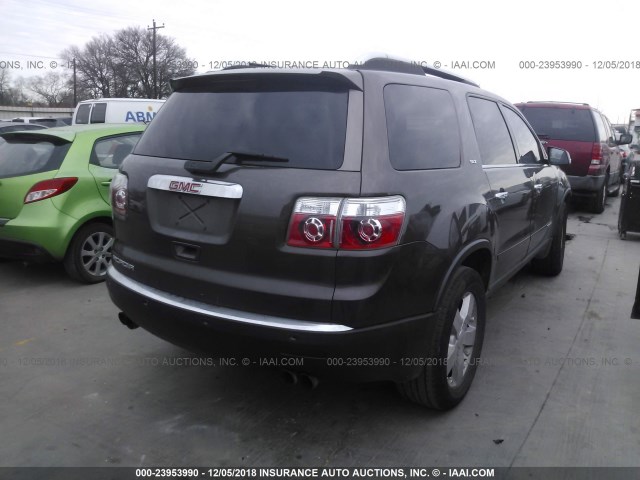 1GKER23798J213961 - 2008 GMC ACADIA SLT-1 GRAY photo 4