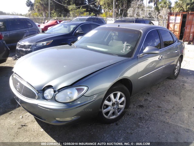 2G4WC532651347772 - 2005 BUICK LACROSSE CX GRAY photo 2