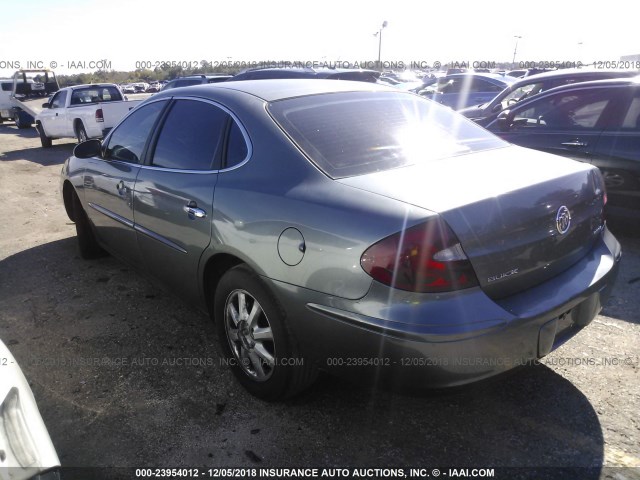 2G4WC532651347772 - 2005 BUICK LACROSSE CX GRAY photo 3