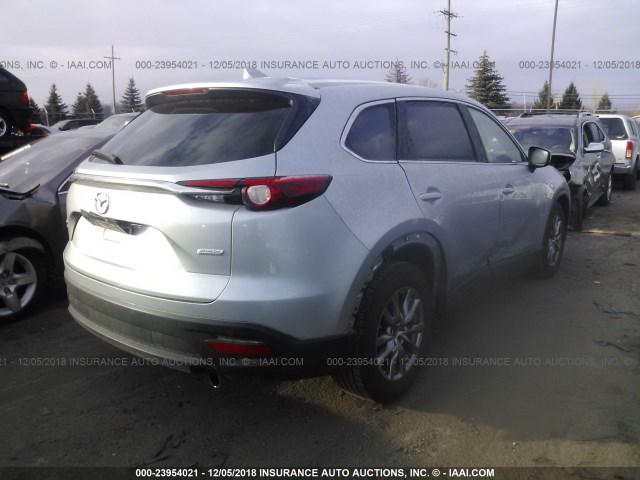 JM3TCBCY6J0225145 - 2018 MAZDA CX-9 TOURING SILVER photo 4