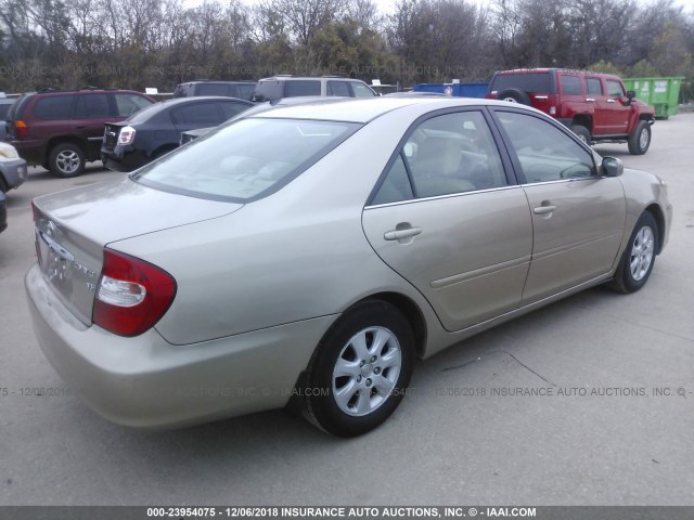 4T1BF32K16U117624 - 2006 TOYOTA CAMRY LE/XLE/SE GOLD photo 4
