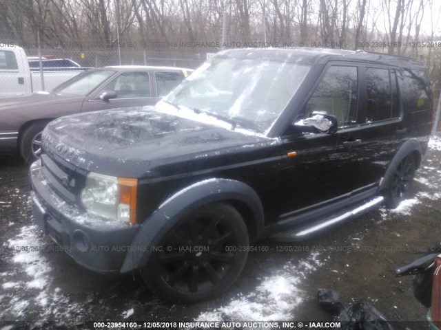 SALAE25496A375765 - 2006 LAND ROVER LR3 SE BLACK photo 2