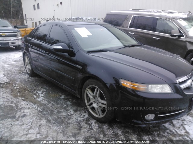 19UUA66207A011547 - 2007 ACURA TL BLACK photo 1