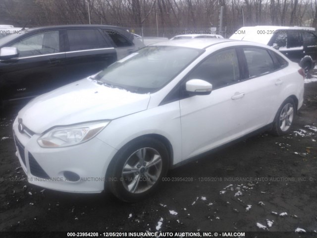 1FADP3F2XDL119059 - 2013 FORD FOCUS SE WHITE photo 2