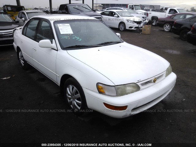 1NXBB02EXVZ663809 - 1997 TOYOTA COROLLA DX WHITE photo 1