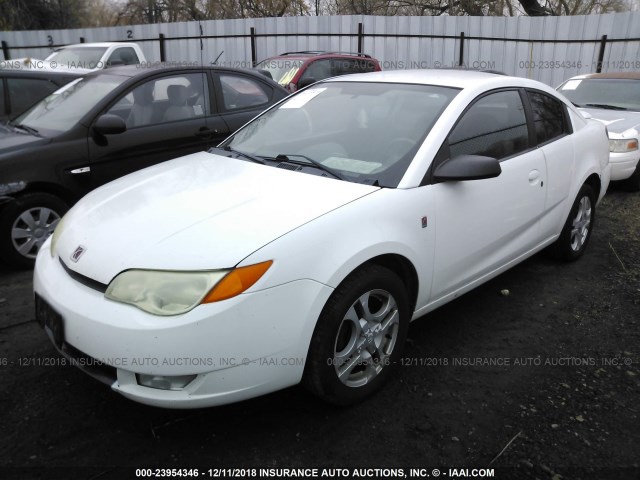 1G8AV12F04Z135472 - 2004 SATURN ION LEVEL 3 WHITE photo 2