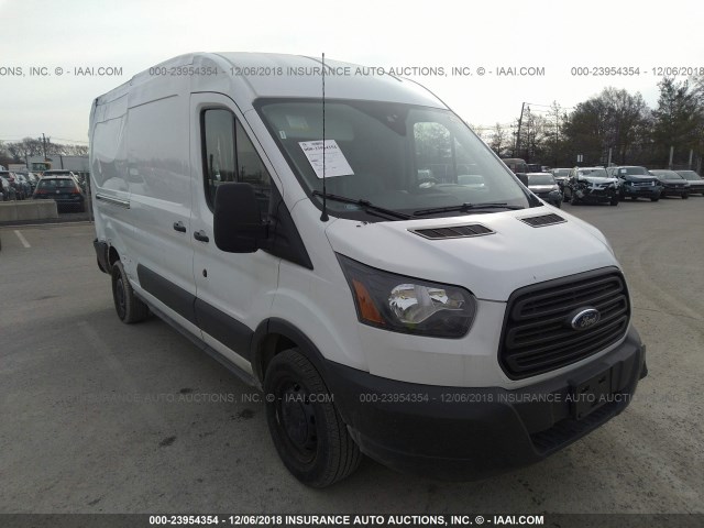 1FTYR2CM3JKA24074 - 2018 FORD TRANSIT WHITE photo 1