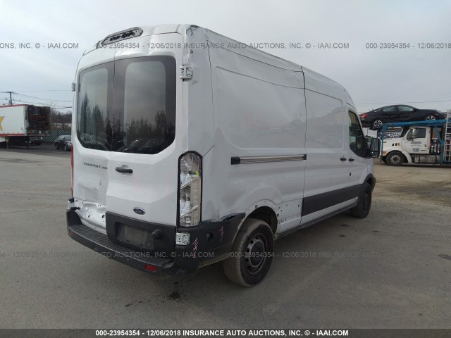 1FTYR2CM3JKA24074 - 2018 FORD TRANSIT WHITE photo 4