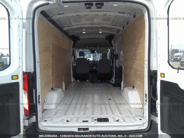 1FTYR2CM3JKA24074 - 2018 FORD TRANSIT WHITE photo 8