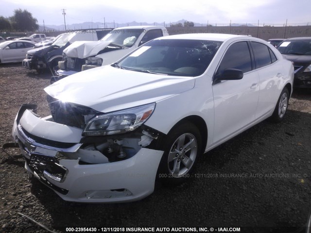 1G11B5SL0FF200829 - 2015 CHEVROLET MALIBU LS 白色 照片 2